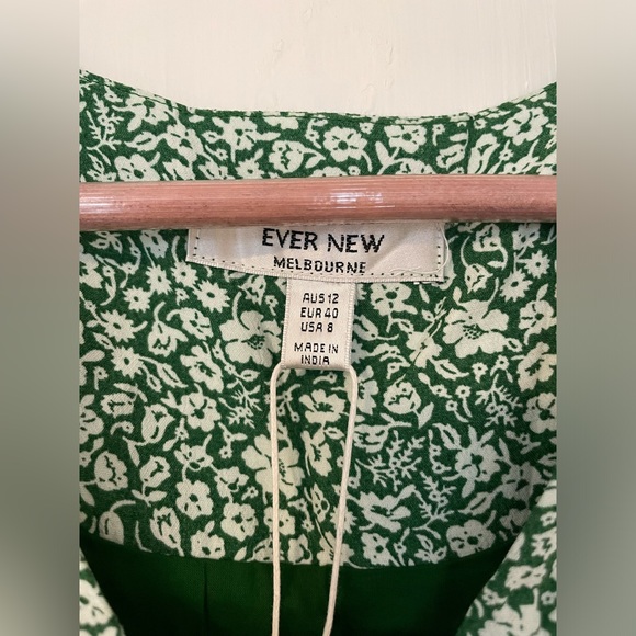 Evernew Mae Flutter-Sleeve Mini Dress - Picture 4 of 8